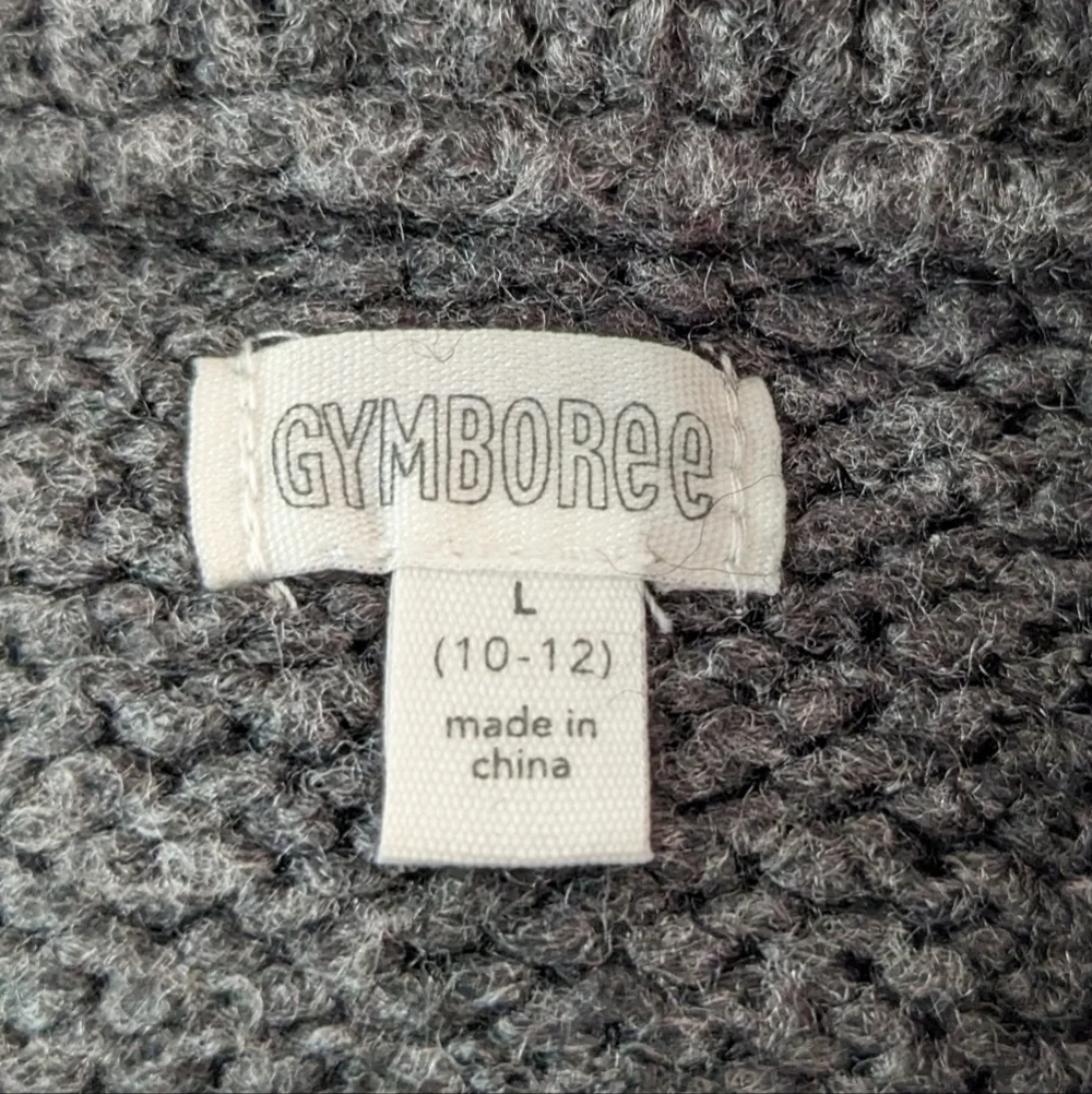 Gymboree Knit Sweater Fair Isle Grandpa Comfy L 10/12